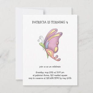 Buggin' You ・ Schmetterling Einladung