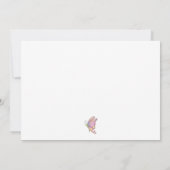 Buggin' You ・ Schmetterling Einladung (Rückseite)