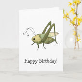 Buggin' You too ・ Grasshopper Karte (Gelbe Blume)