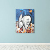 BUGGRATT FEUERHORNET 2.25.2018 LEINWANDDRUCK (Insitu (Holzboden))