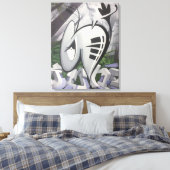 BUGGRATT JUNGLE 04.15.2018 LEINWANDDRUCK (Insitu (Schlafzimmer))