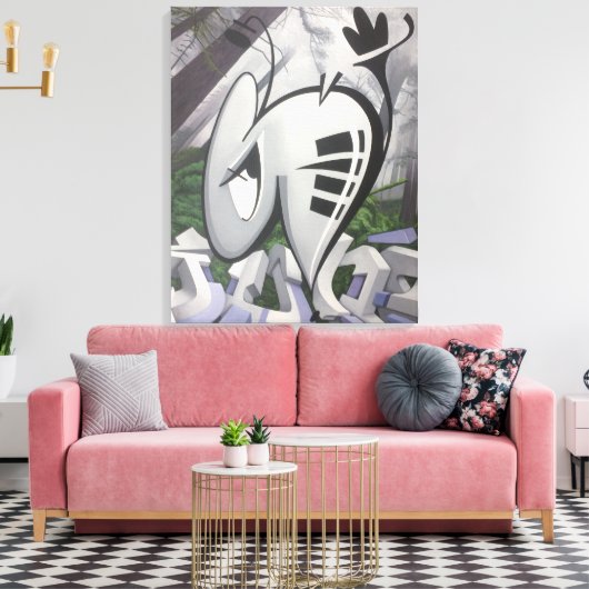 BUGGRATT JUNGLE 04.15.2018 LEINWANDDRUCK (Insitu (Wohnzimmer))