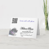 Buggs Dog in Snow-Karte anpassen Sie jede Gelegenh Karte (Rückseite)