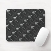 "Buggy Fly Tiled" Trout Fly Mousepad (Mit Mouse)