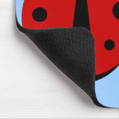 Buggy für Bücher Mousepad (Ecke)