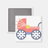 Buggy Magnet (Vorderseite/Rückseite)