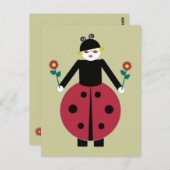 Buggy Martzkins Ladybug Postcard Postkarte (Vorne/Hinten)