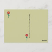 Buggy Martzkins Ladybug Postcard Postkarte (Rückseite)