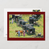 Buggy Parkplatz Lot Postkarte (Vorne/Hinten)