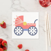 Buggy Serviette (Beispiel)