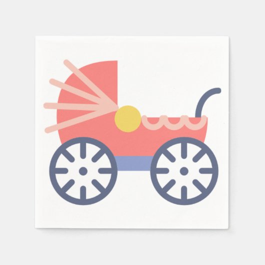 Buggy Serviette (Vorderseite)