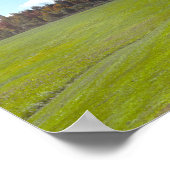 Buggy und Windkraftanlagen Poster (Ecke)
