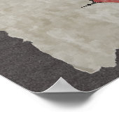 Buggy und Windmühle Poster (Ecke)