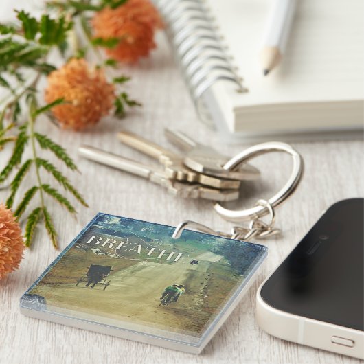 Buggyen und Fahrräder Schlüsselanhänger (Vorderseite rechts)