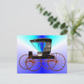 Buggyen und Wagen Postkarte (Stehend Vorderseite)