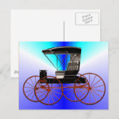 Buggyen und Wagen Postkarte (Vorne/Hinten)