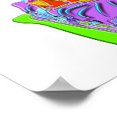 Bugkuchen Krawatte extravagant Poster (Ecke)