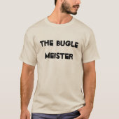 Bugle Meister Fun Funny Musical Instrument T-Shirt (Vorderseite)