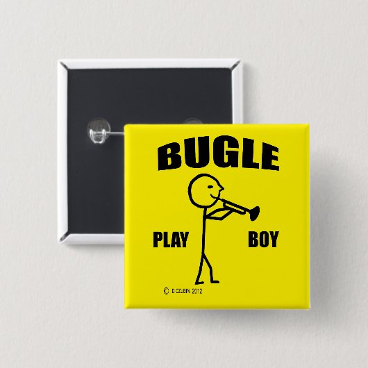 Bugle Play Boy Button (Vorne & Hinten)