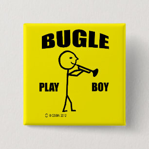 Bugle Play Boy Button