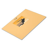 Bugling Bull Elch bei Sunset Original Wildlife Art Notizblock (angewinkelt)