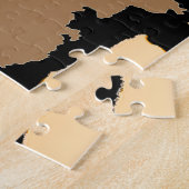 Bugling Bull Elch bei Sunset Original Wildlife Art Puzzle (Seite)