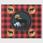 Bugling Elk Geschenkpapier (Flach)