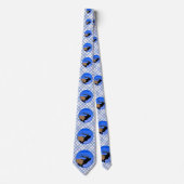 Bugling Elk im Winter - Original Wildlife Art Krawatte (Vorderseite)