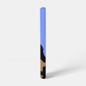 Bugling Elk im Winter - Original Wildlife Art Samsung Galaxy Hülle (Linke Seite)