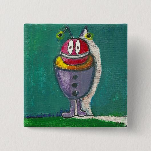 BUGMAN Knopf Button (Vorderseite)