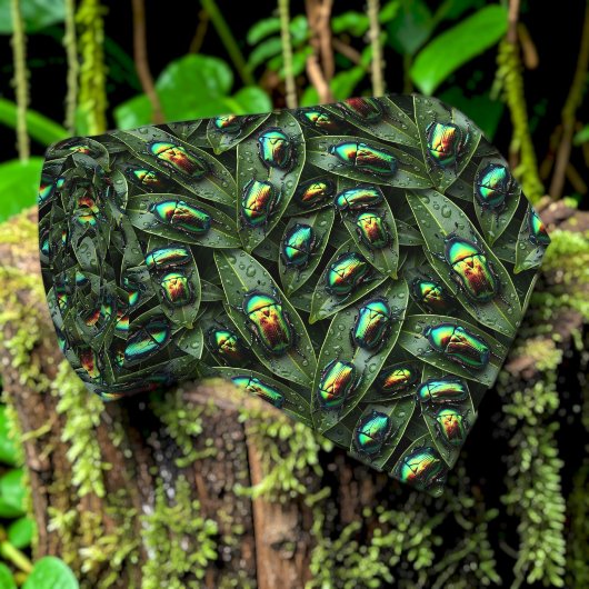 Bugs and Insect Pattern Custom Necktie Krawatte