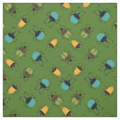Bugs Beetles Mitte Jahrhundert Mod Niedlich Stoff (Muster)