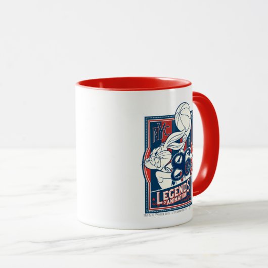 BUGS BUNNY™ 86ers Tasse (VorderseiteRechts)