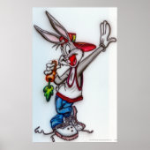 BUGS BUNNY™ Airbrush Poster (Vorne)