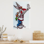 BUGS BUNNY™ Airbrush Poster (Küche)