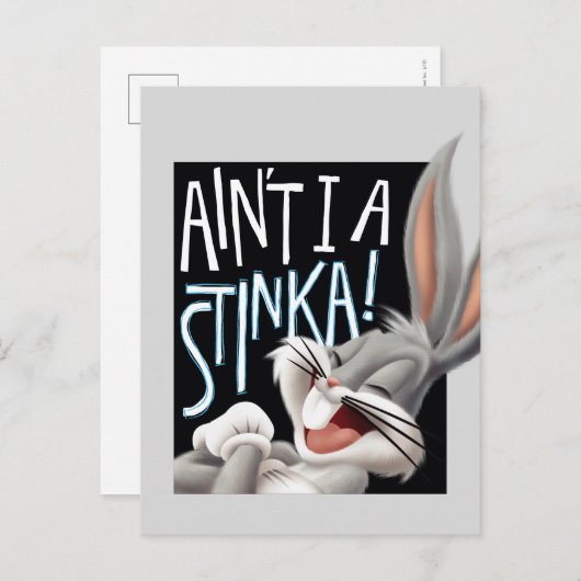 BUGS BUNNY™ - Bin ich nicht ein Stinka! Postkarte (Vorne/Hinten)