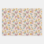 BUGS BUNNY™ Blumenstickereimuster Geschenkpapier Set (Vorderseite 3)
