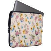 BUGS BUNNY™ Blumenstickmuster Laptopschutzhülle (Vorne Rechts)
