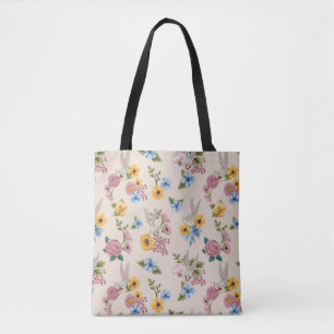BUGS BUNNY™ Blumenstickmuster Tasche