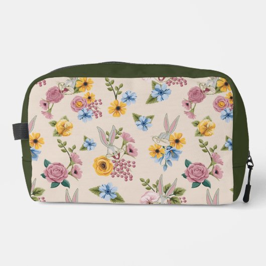 BUGS BUNNY™ Blumenstickmuster Waschbeutel (Vorderseite)