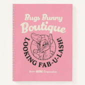 BUGS BUNNY™ Boutique - Looking Fab-U-Lash! Notizblock (Vorderseite)
