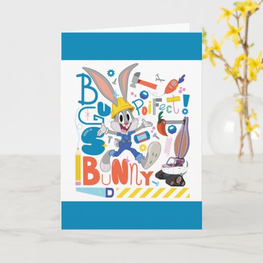 BUGS BUNNY BUILDERS™| BUGS BUNNY™-Arbeitstools Karte (Gelbe Blume)