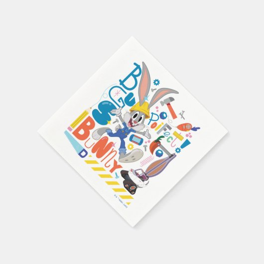 BUGS BUNNY BUILDERS™| BUGS BUNNY™-Arbeitstools Serviette (Ecke)