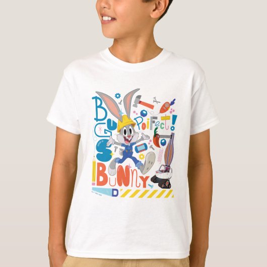 BUGS BUNNY BUILDERS™| BUGS BUNNY™-Arbeitstools T-Shirt (Vorderseite)