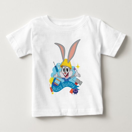 BUGS BUNNY BUILDERS™| BUGS BUNNY™ Character Art Baby T-shirt (Vorderseite)