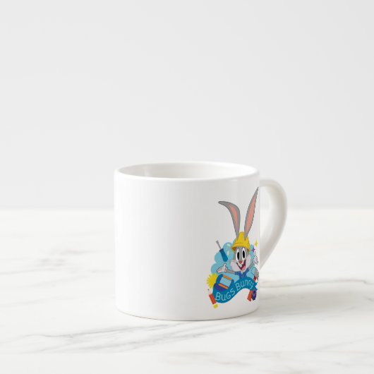 BUGS BUNNY BUILDERS™| BUGS BUNNY™ Character Art Espressotasse (Vorderseite Rechts)