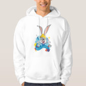 BUGS BUNNY BUILDERS™| BUGS BUNNY™ Character Art Hoodie (Vorderseite)