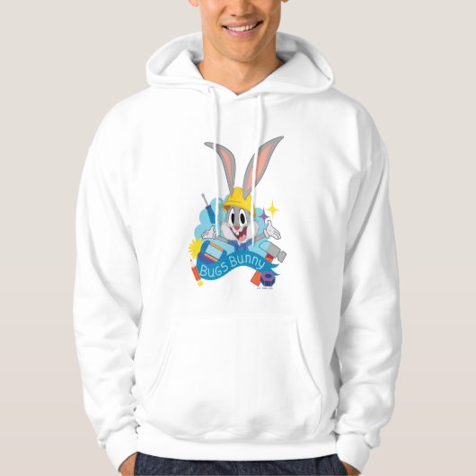 BUGS BUNNY BUILDERS™| BUGS BUNNY™ Character Art Hoodie (Vorderseite)
