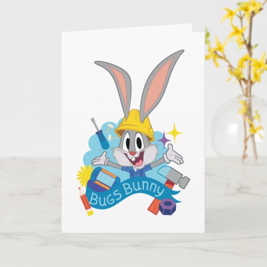 BUGS BUNNY BUILDERS™| BUGS BUNNY™ Character Art Karte (Gelbe Blume)
