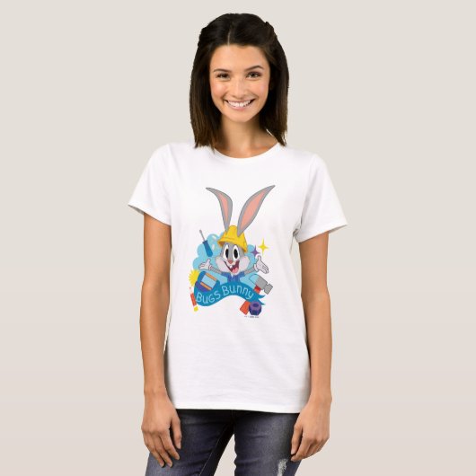 BUGS BUNNY BUILDERS™| BUGS BUNNY™ Character Art T-Shirt (Vorne ganz)